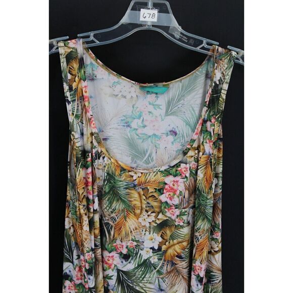 CIA.MARITIMA BEACHWEAR DRESS SWIM COVER UP MEDIUM TANK WITH WRAP WAIST SKIRT - Picture 9 of 10